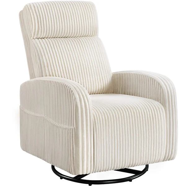 Yaheetech 360° Swivel Glider Chair for Nursery - Image 2