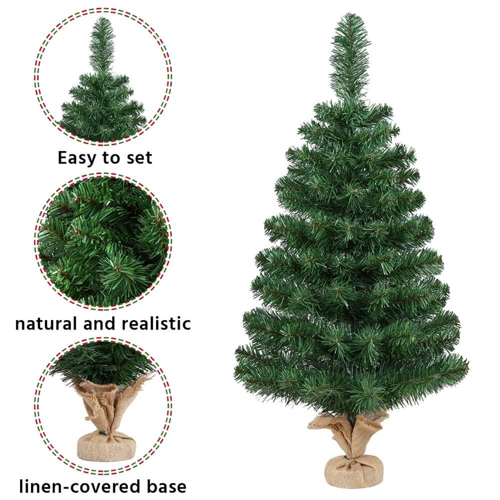 Yaheetech Mini Artificial Christmas Tree - Image 5