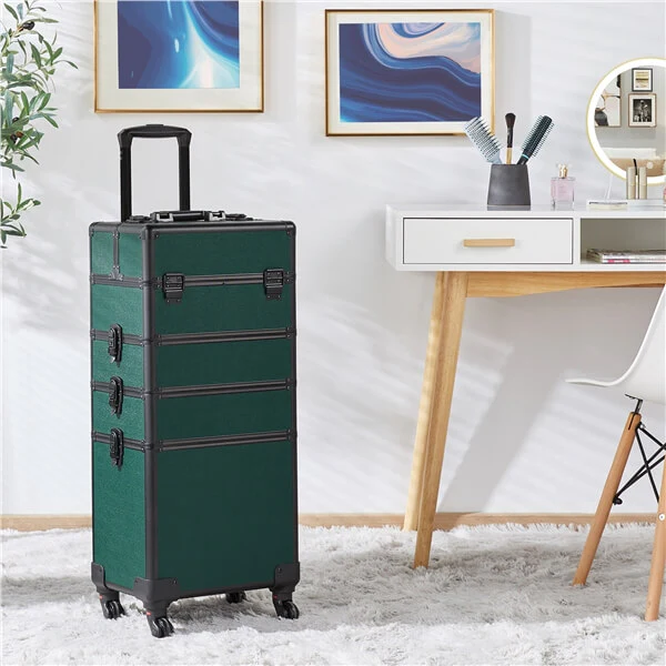 Yaheetech Professional Makeup Train Case 4 In 1 - Image 10