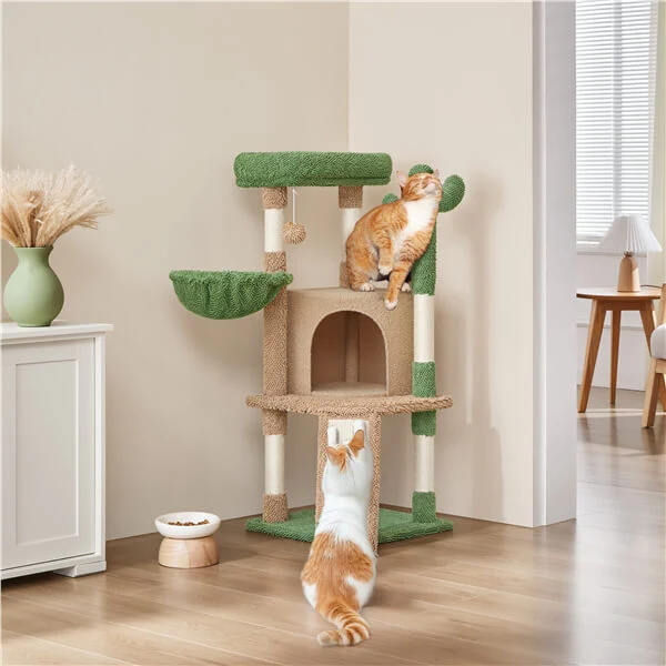 Yaheetech 42″ H Cactus Cat Tree