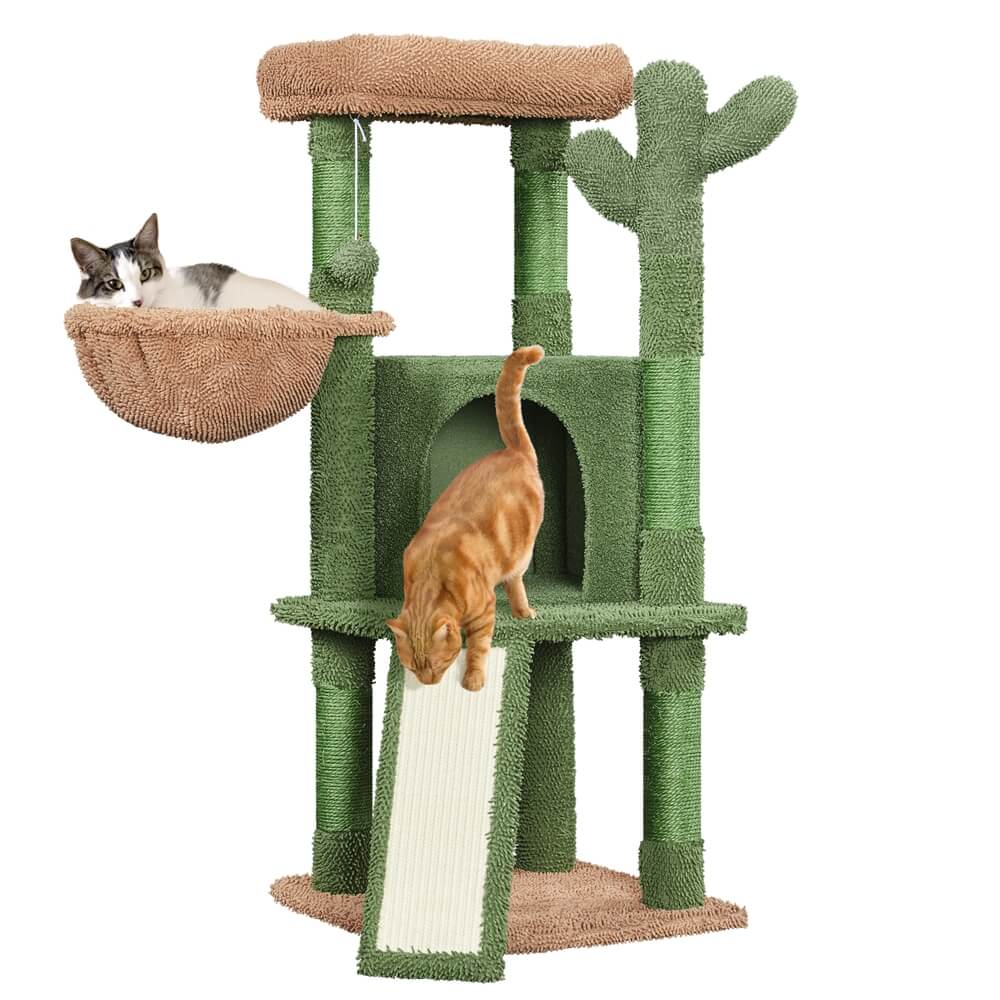 Yaheetech 42″ H Cactus Cat Tree - Image 3