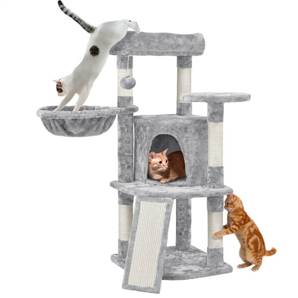 Yaheetech 42inch Cat Tree Cat Tower - Image 2