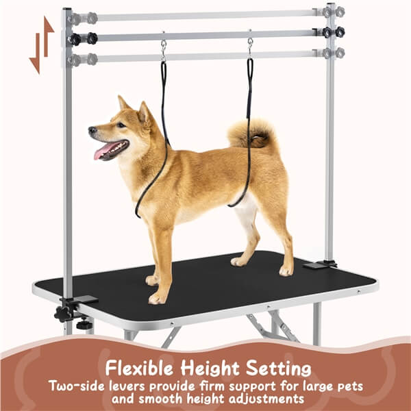 Yaheetech 46'' Pet Grooming Table for Large Dogs Maximum Capacity Up to 265Lb - Image 5