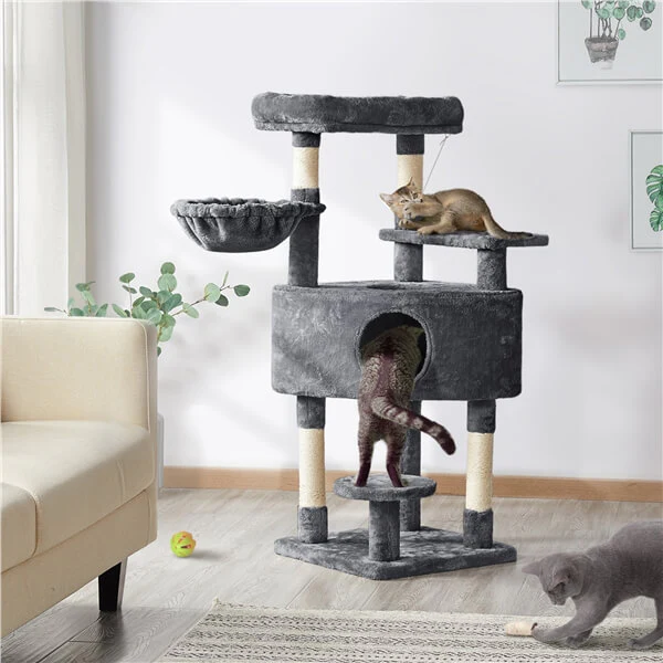 Yaheetech 46in Cat Tree for Indoor Cats - Image 8