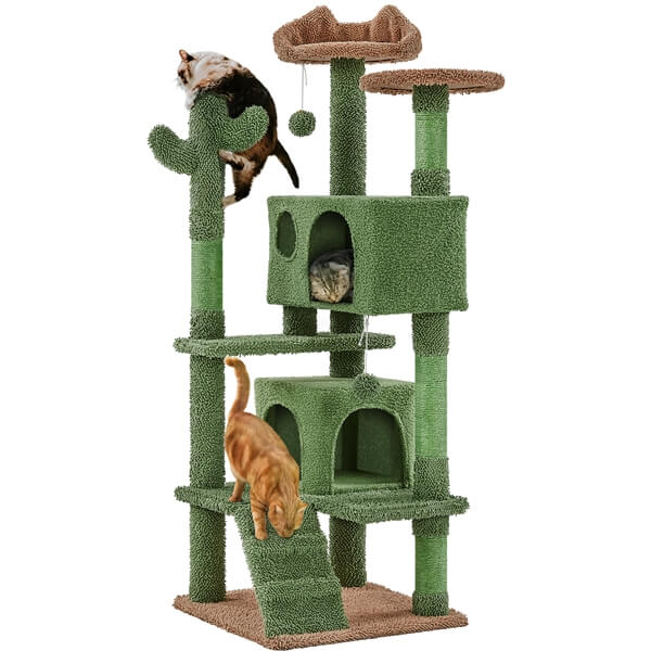 Yaheetech 54.5″ H Cactus Cat Tree - Image 2