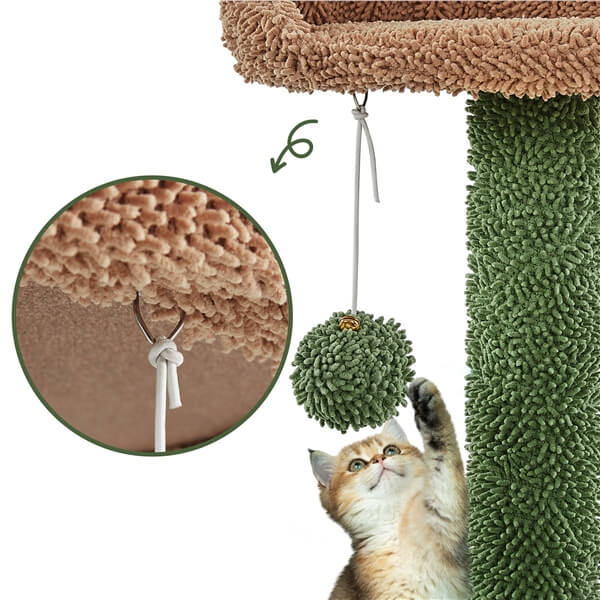 Yaheetech 54.5″ H Cactus Cat Tree - Image 5
