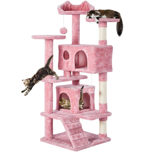Yaheetech Cat Tree 54 Inch - Image 10