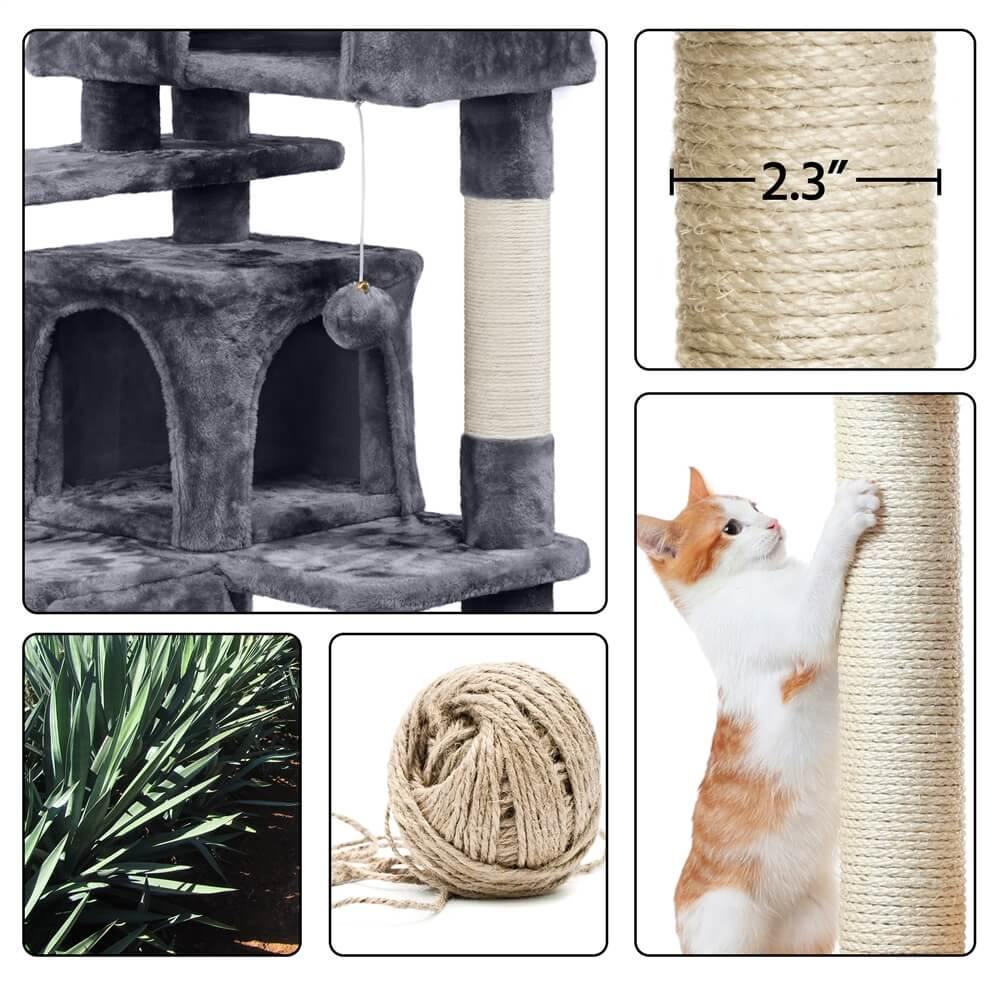 Yaheetech Cat Tree 54 Inch - Image 15