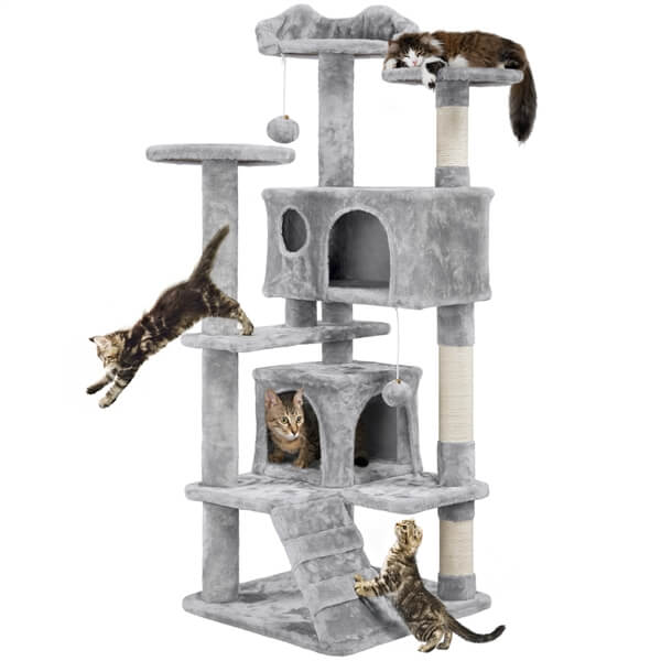 Yaheetech Cat Tree 54 Inch - Image 4