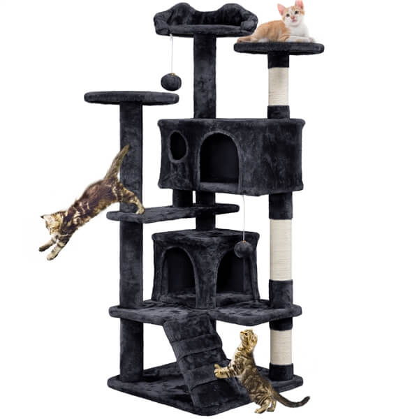 Yaheetech Cat Tree 54 Inch - Image 6