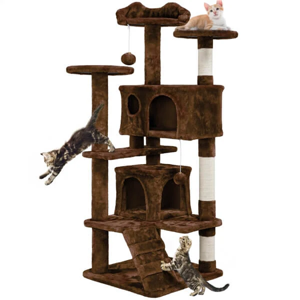 Yaheetech Cat Tree 54 Inch - Image 7