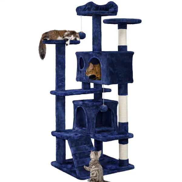 Yaheetech Cat Tree 54 Inch - Image 9