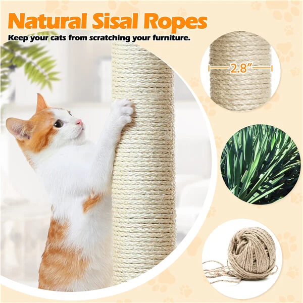 Yaheetech 57″ Tall Cat Tree - Image 7