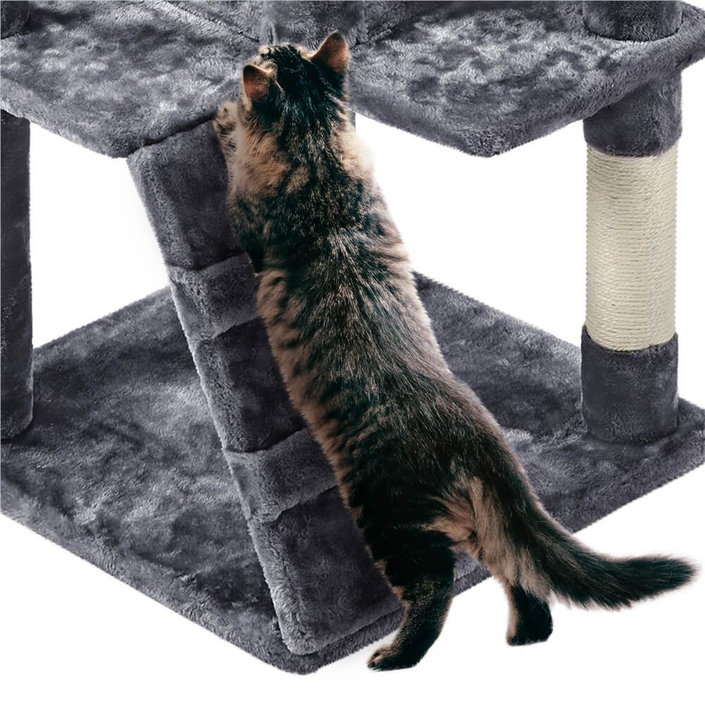 Yaheetech 61.5''H Cat Tree Condo - Image 9