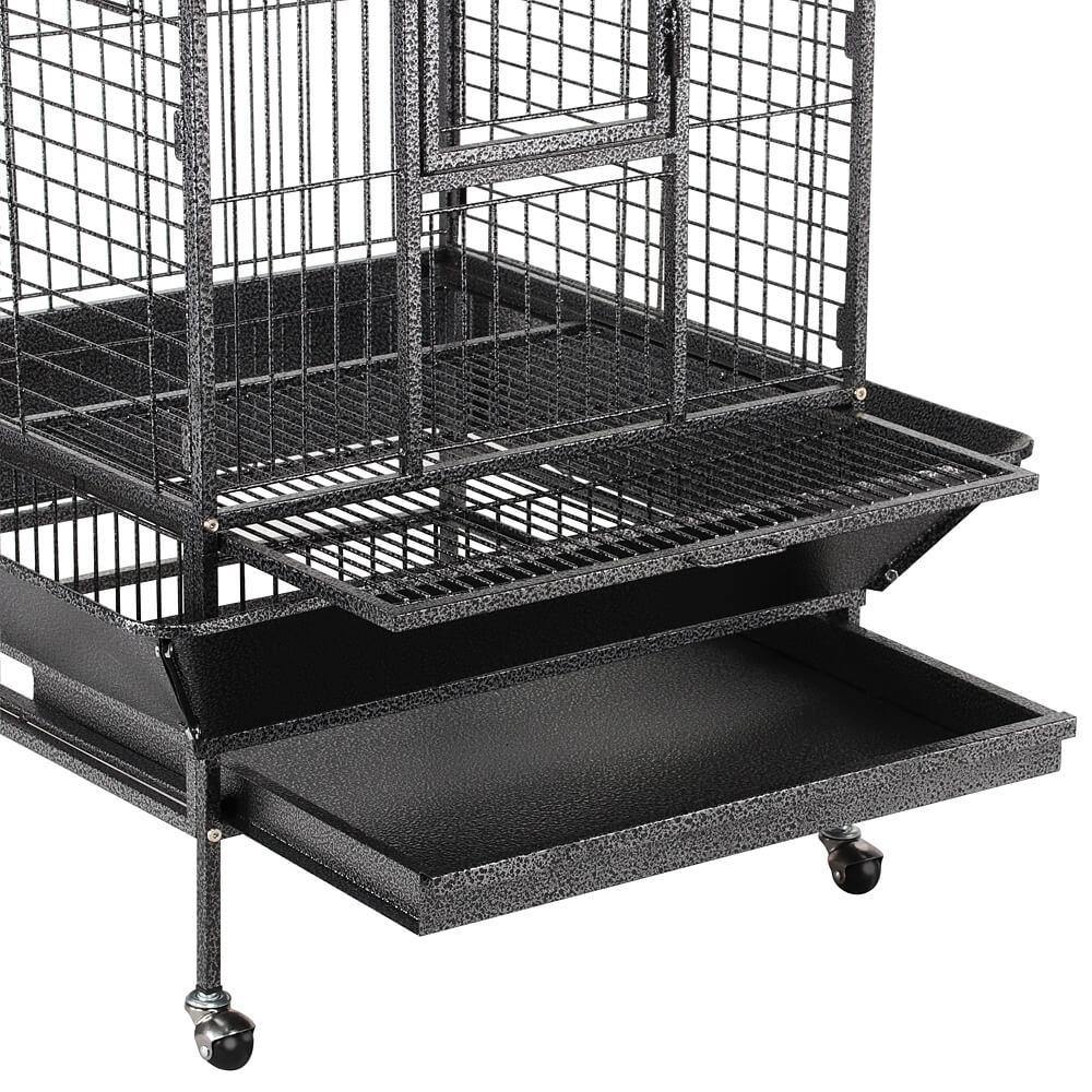 Yaheetech 63 Inch Large Parrot Cage with Open Playtop - Image 5