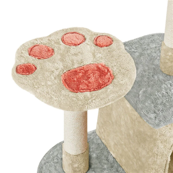 Yaheetech 65in Cute Cat Tree - Image 11