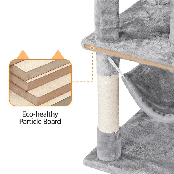 Yaheetech 67-inch Cat Tree Tower - Image 6