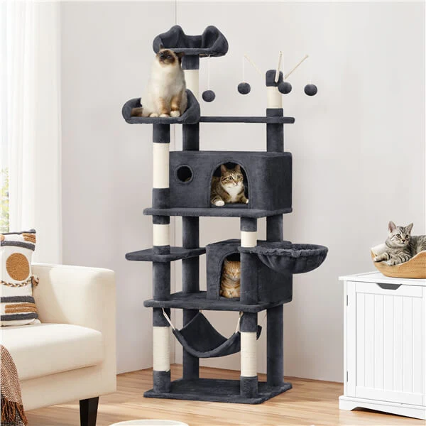 Yaheetech 67-inch Cat Tree Tower - Image 9
