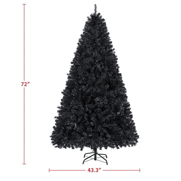 Yaheetech 6ft Halloween Artificial Christmas Tree - Image 4
