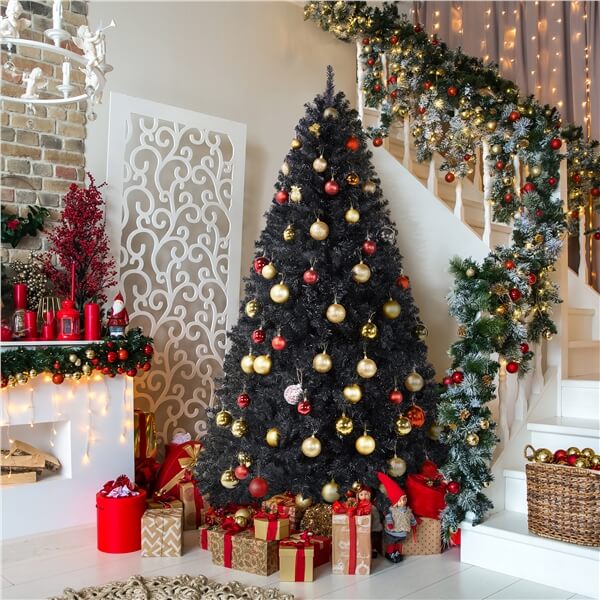 Yaheetech 6ft Halloween Artificial Christmas Tree - Image 7