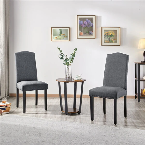 Yaheetech 6PCS Fabric Dining Chairs