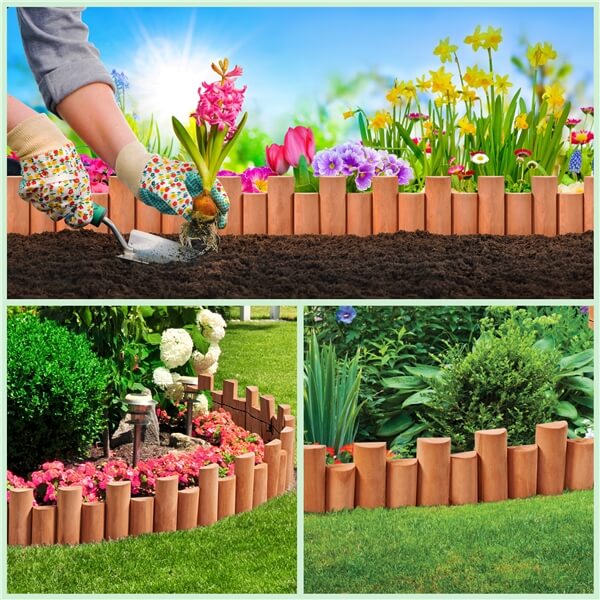 Yaheetech 6pcs Garden Wooden Short Fence - Image 6
