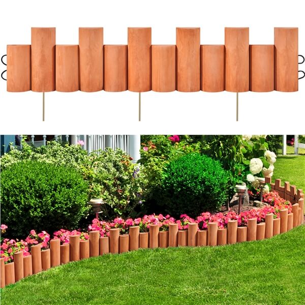 Yaheetech 6pcs Garden Wooden Short Fence - Image 7