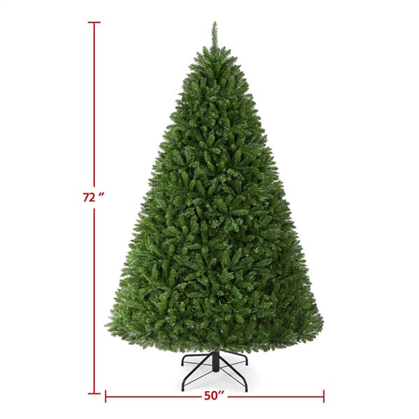 Yaheetech Ultra-Thick Artificial Christmas Tree - Image 4