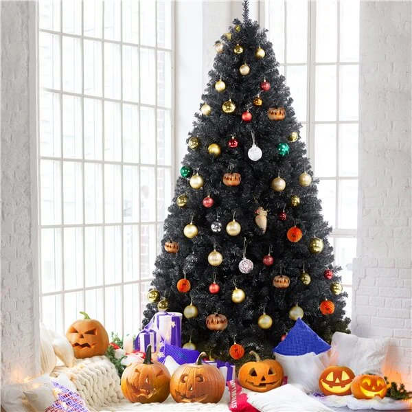 Yaheetech 7.5’ Hinged Spruce Artificial Christmas Tree - Image 8