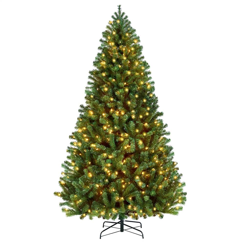 Yaheetech 7.5’ Pre-Lit Artificial Christmas Tree - Image 2