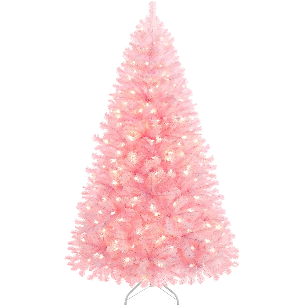 Yaheetech 7.5’ Pre-Lit Artificial Christmas Tree - Image 4