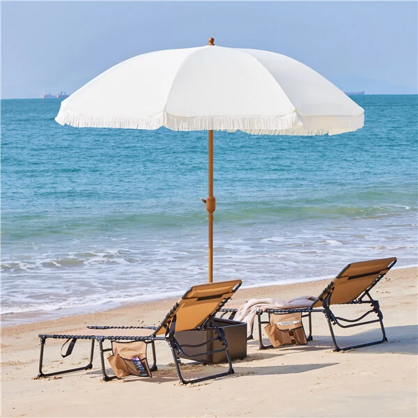 Yaheetech 7.5ft Patio Umbrella with Tassels - Image 7