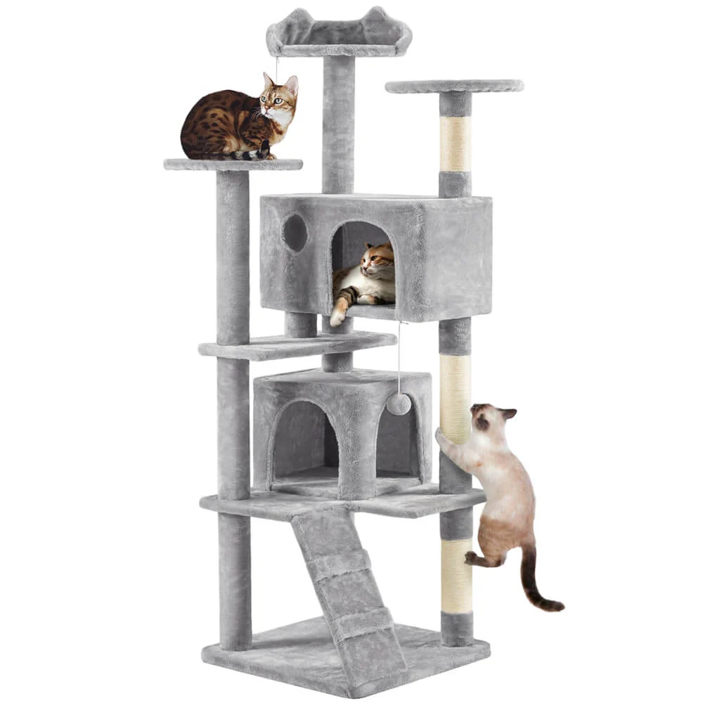 Yaheetech 70in Multi-Level Cat Tree - Image 7