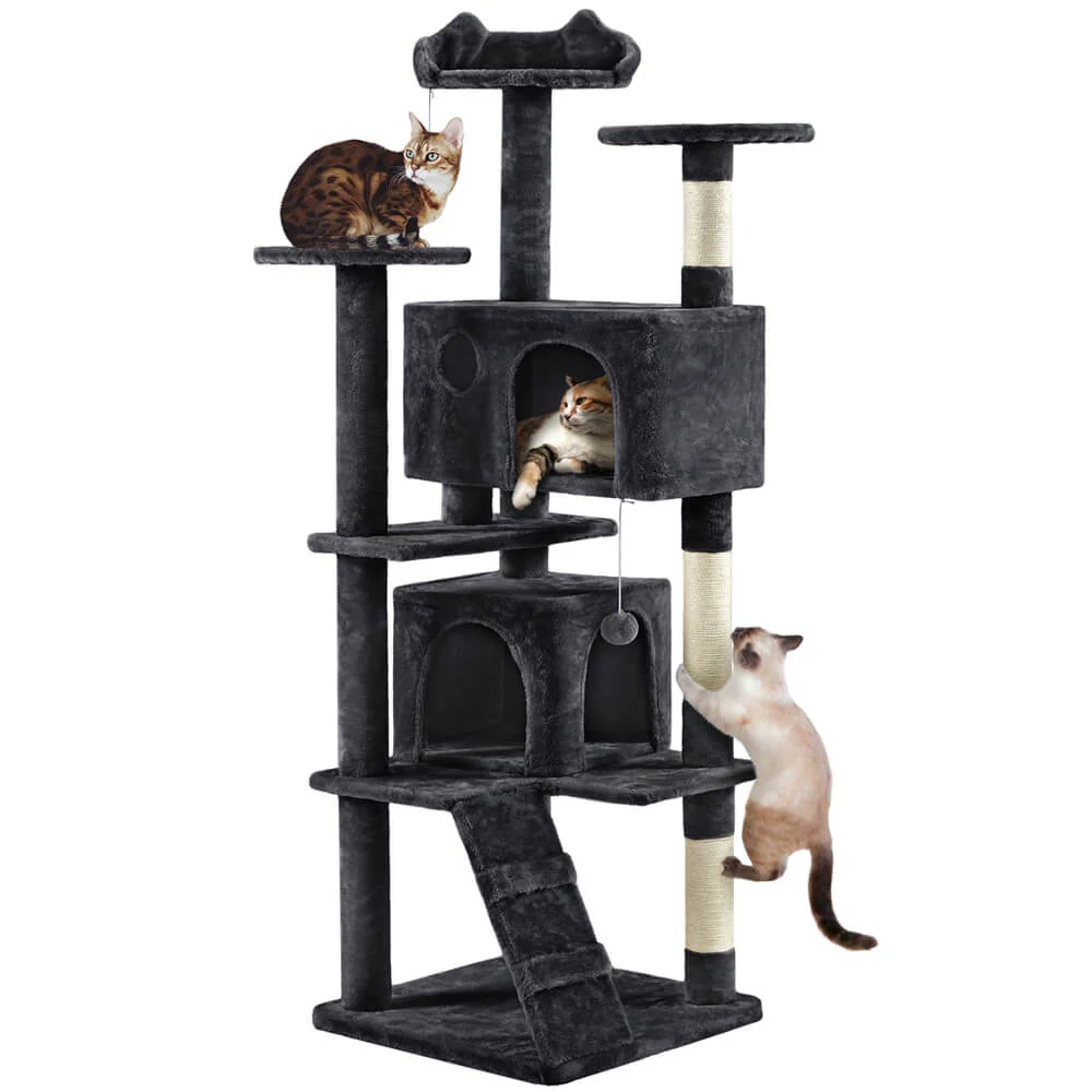 Yaheetech 70in Multi-Level Cat Tree - Image 9