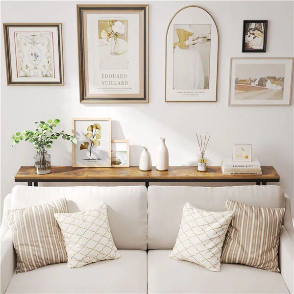 Yaheetech 71 Inch Extra Long Entryway Sofa Table for Behind Couch - Image 10