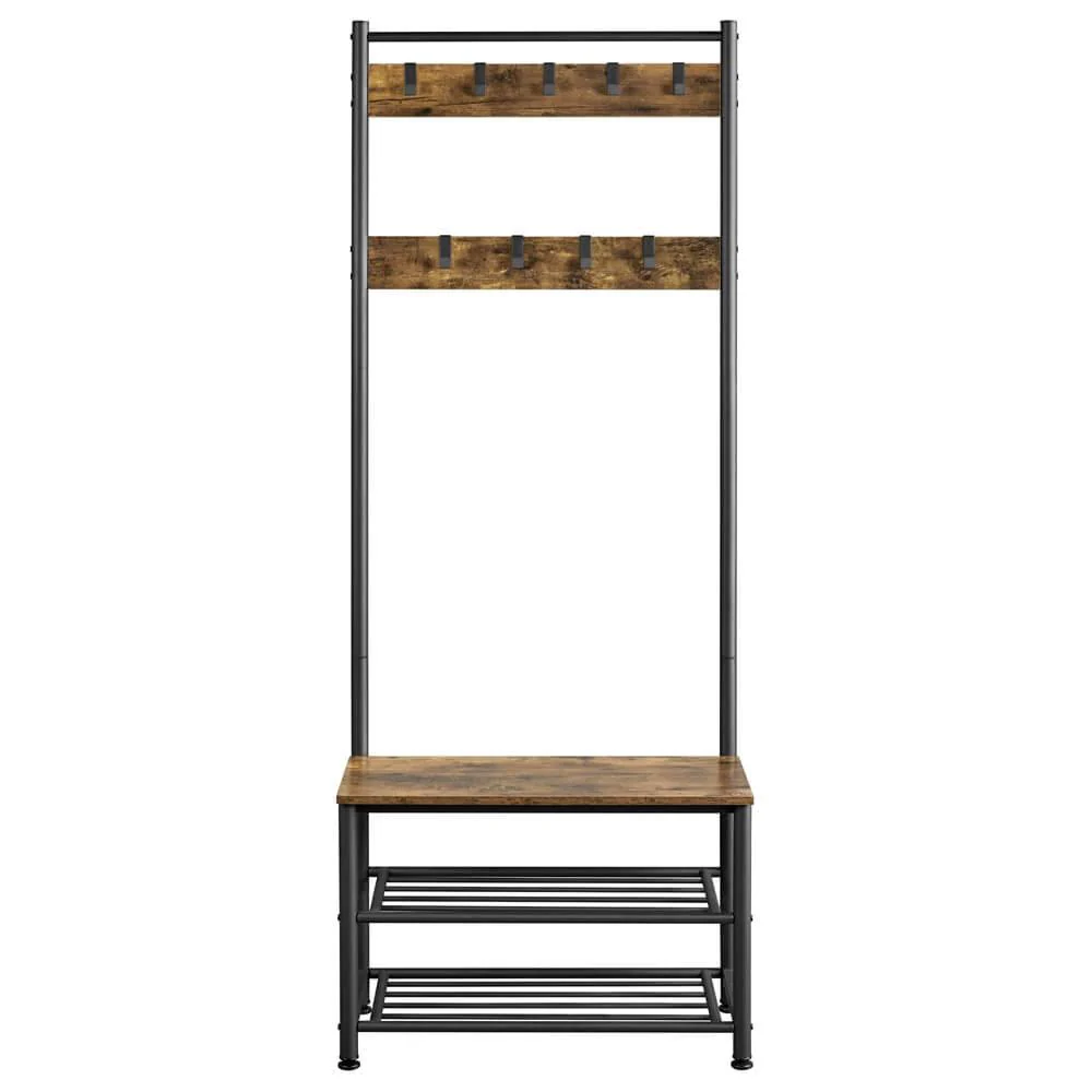 Yaheetech 73’’ H Metal Hall Tree - Image 2