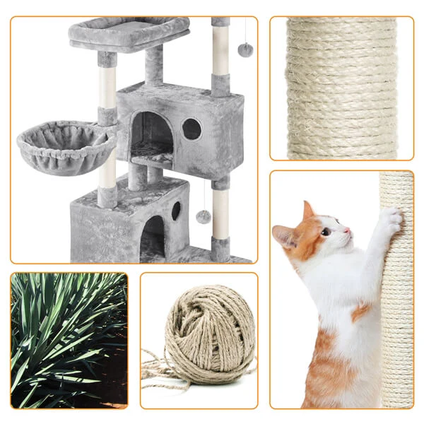 Yaheetech 73-inch Large Cat Tree - Image 7