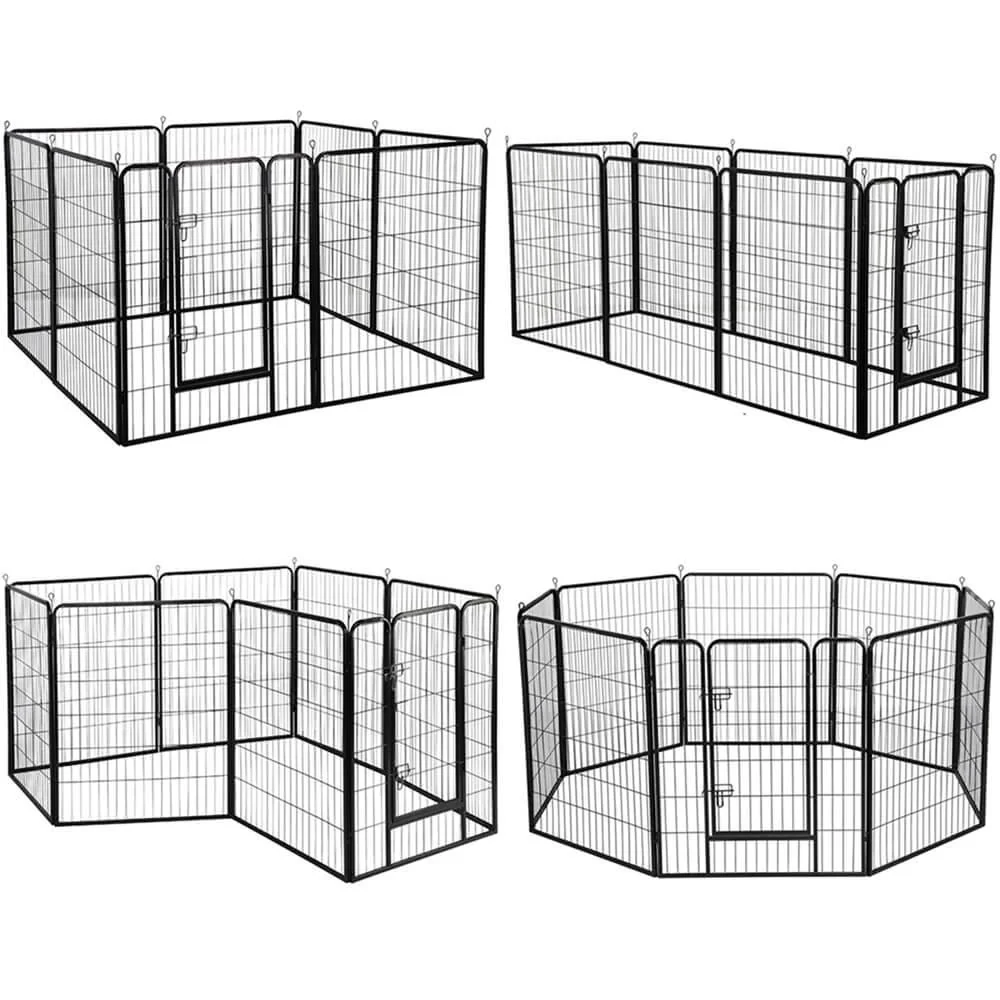 Yaheetech Dog Pen 8 Panels 40 Inch - Image 2
