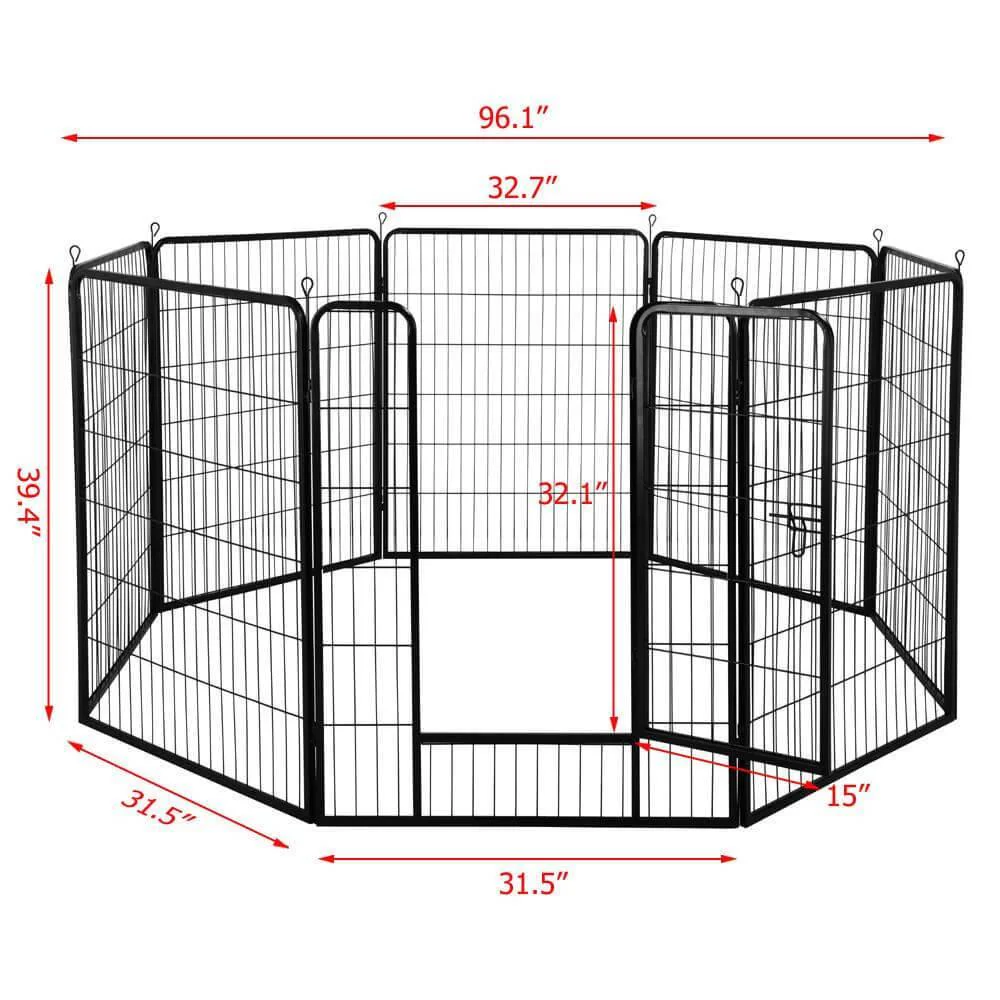 Yaheetech Dog Pen 8 Panels 40 Inch - Image 3