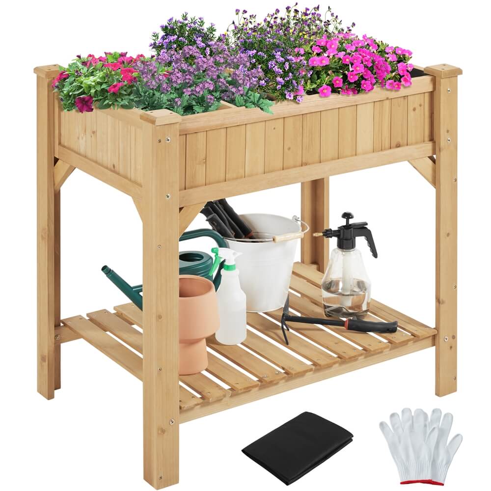 Yaheetech 8-Pocket Raised Garden Bed - Image 2