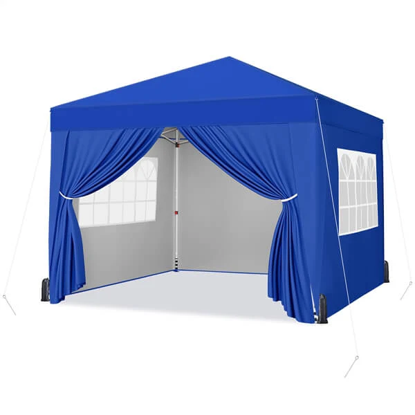 Yaheetech 8x8 Pop Up Canopy with 4 Removable Sidewalls - Image 2
