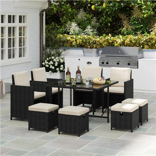 Yaheetech 9-Piece Patio Dining Sets - Image 14