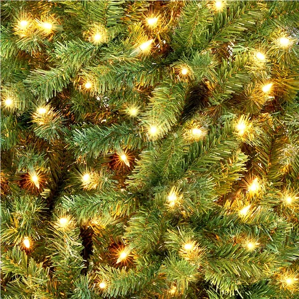 Yaheetech Pre-lit Spruce Artificial Hinged Christmas Pine Tree - Image 8
