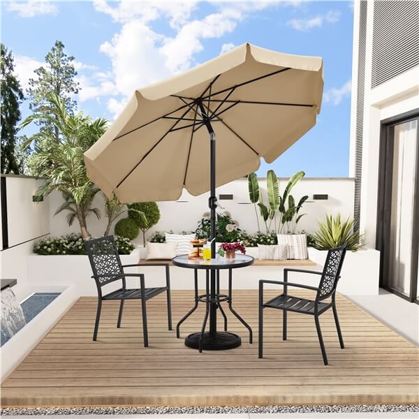 Yaheetech 9ft Patio Umbrella - Image 12