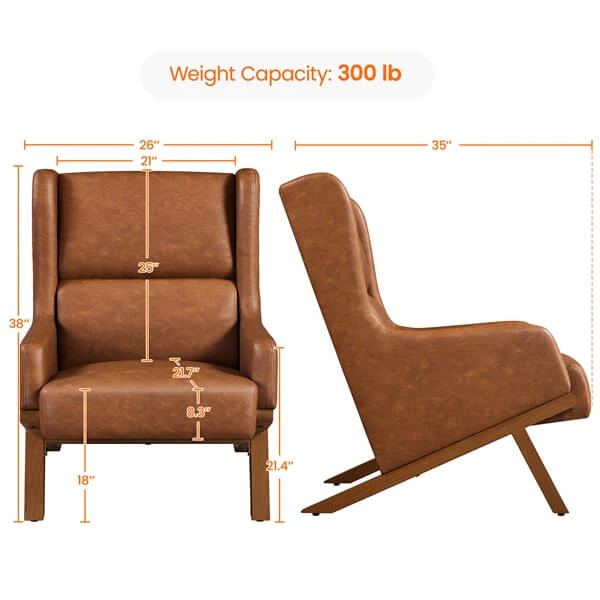 Yaheetech Accent Chairs Set of 2 - Image 3