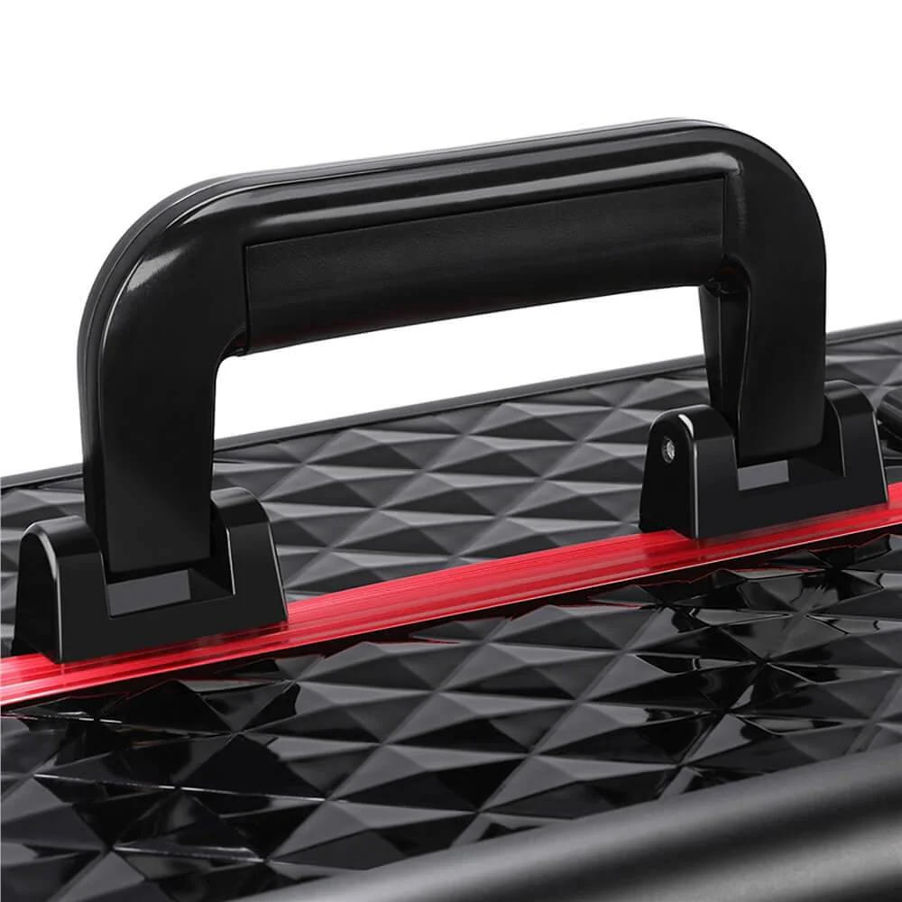 Yaheetech Makeup Case Black 21.8 inch - Image 4