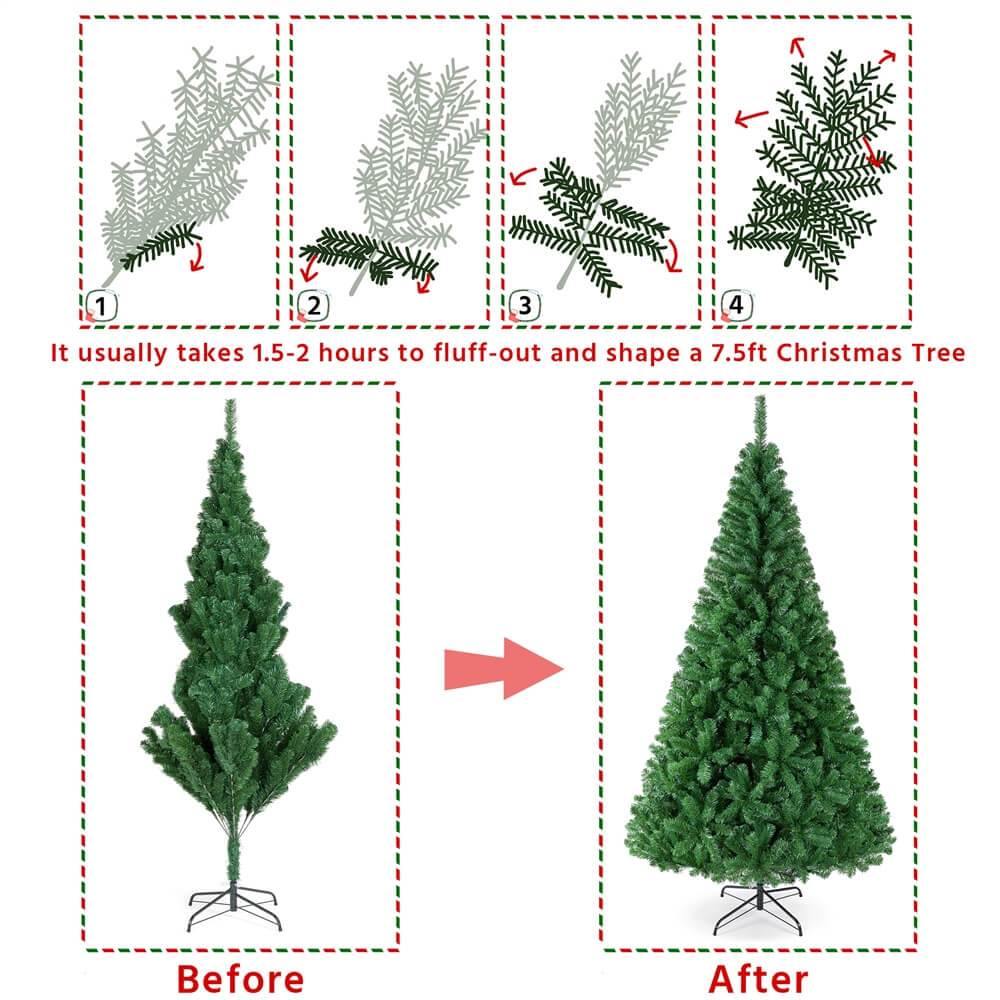Yaheetech Artificial Christmas Tree 7.5ft - Image 8