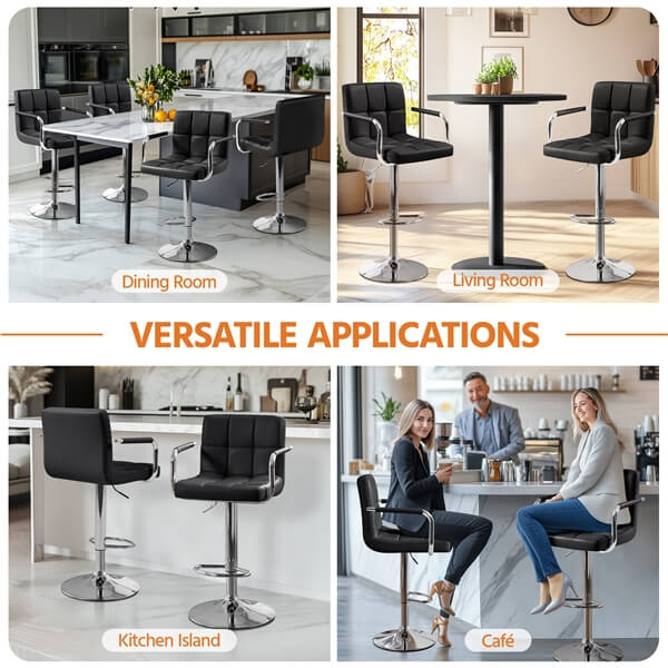 Yaheetech Bar Stools Set of 4 - Image 15