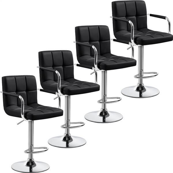Yaheetech Bar Stools Set of 4 - Image 2