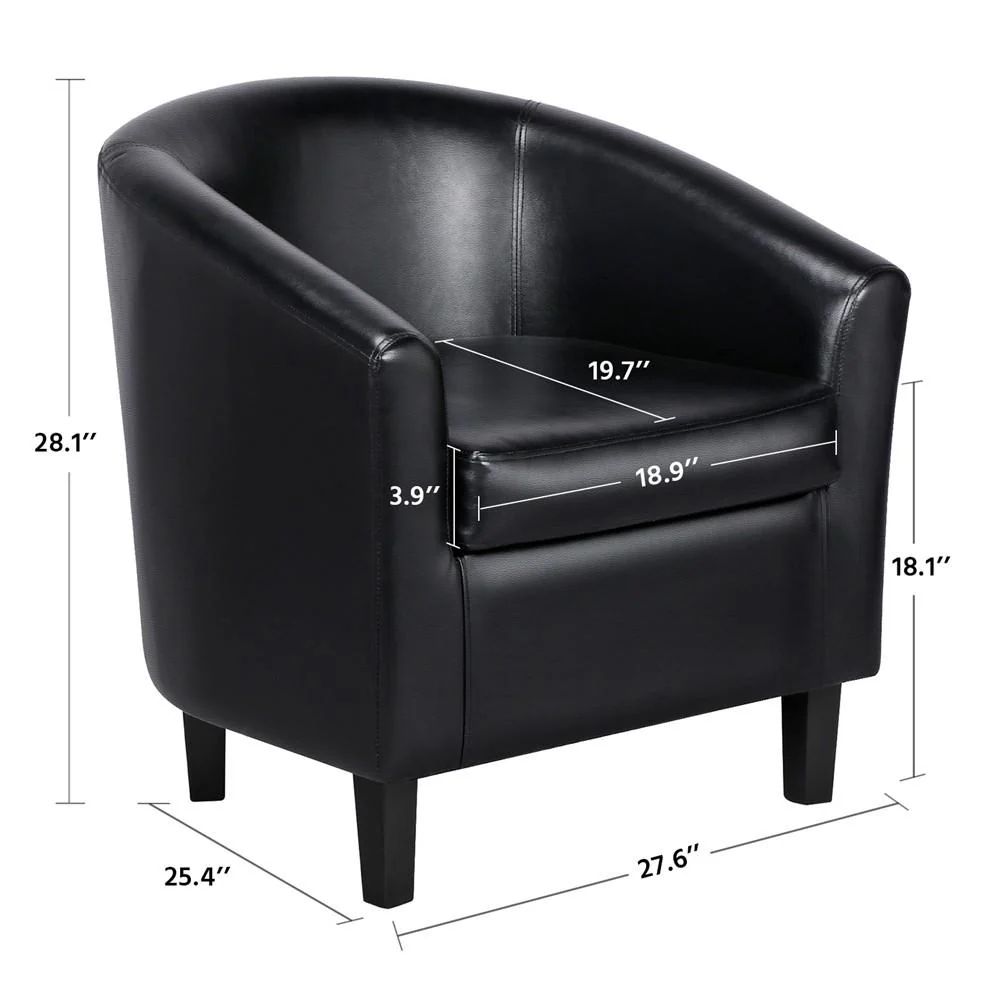 Yaheetech Barrel Chair - Image 7